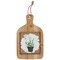 Northlight Natural Cutting Board Wooden Floral Wall Decoration - 10.5"